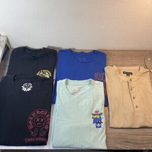 Mens Size M T-Shirt Lot 5 Adidas INC Ugly TShirt Grim Days Streetwear